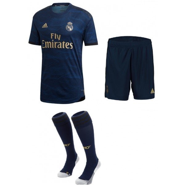 Kit adulto oficial Adidas Real Madrid 2019 2020 II jogador
